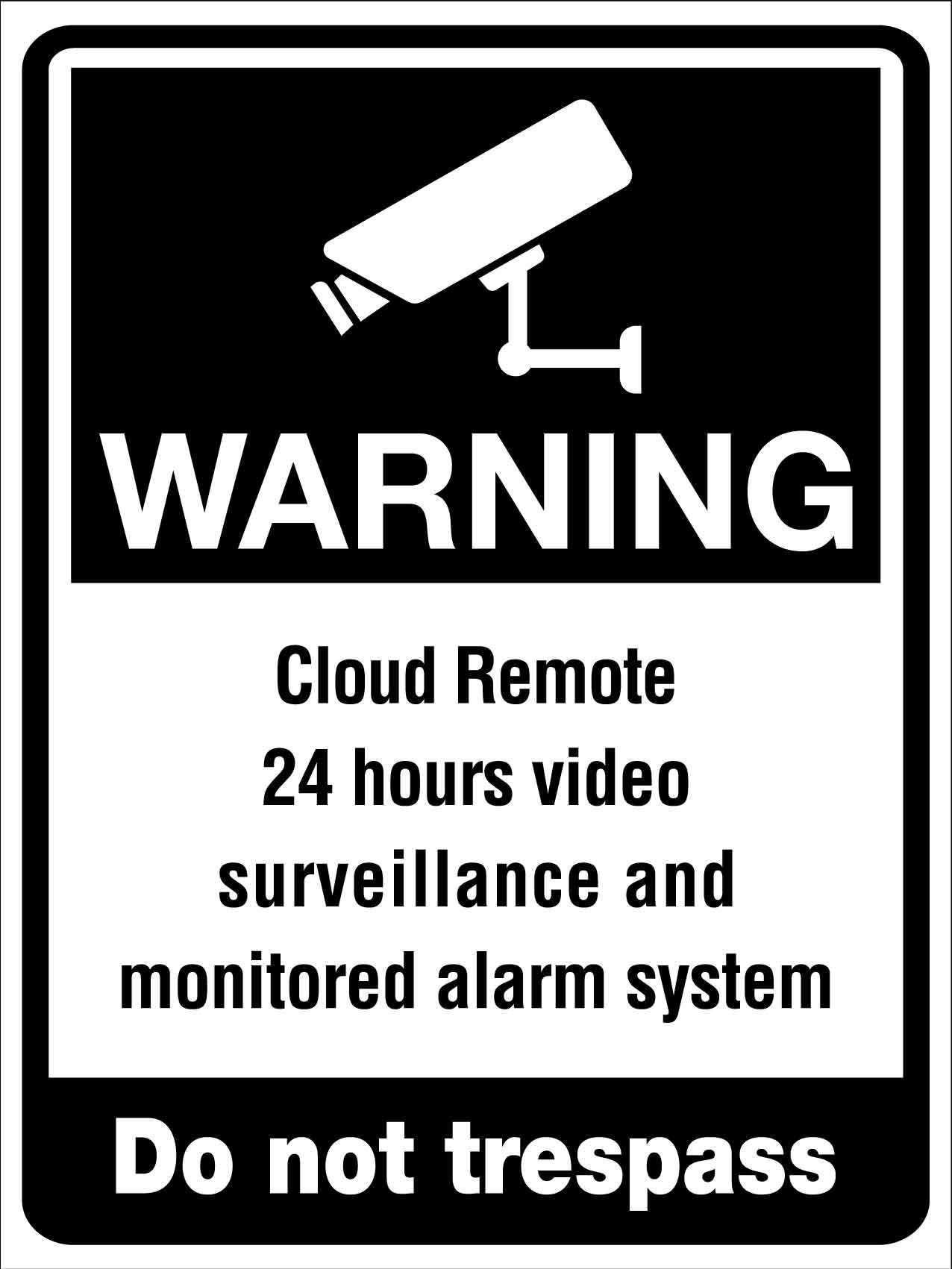 Warning Cloud Remote